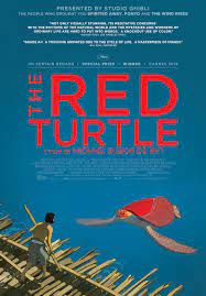 Czerwony żółw plakat